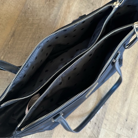 Kate Spade Black Dawn Breezy Large Satchel - Picture 8 of 13